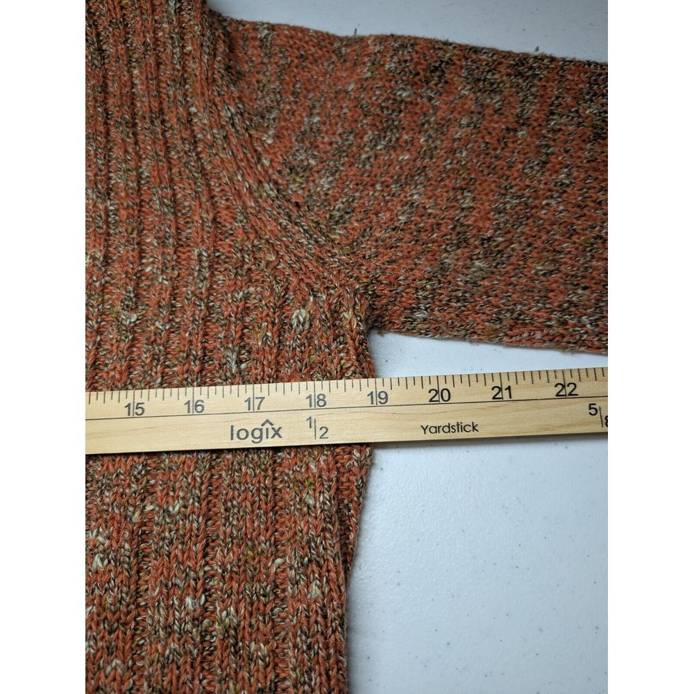 Liz Claiborne Pullover Sweater Women's Size XL Heavy Stretch 1/4 Zip Collar - Picture 8 of 9